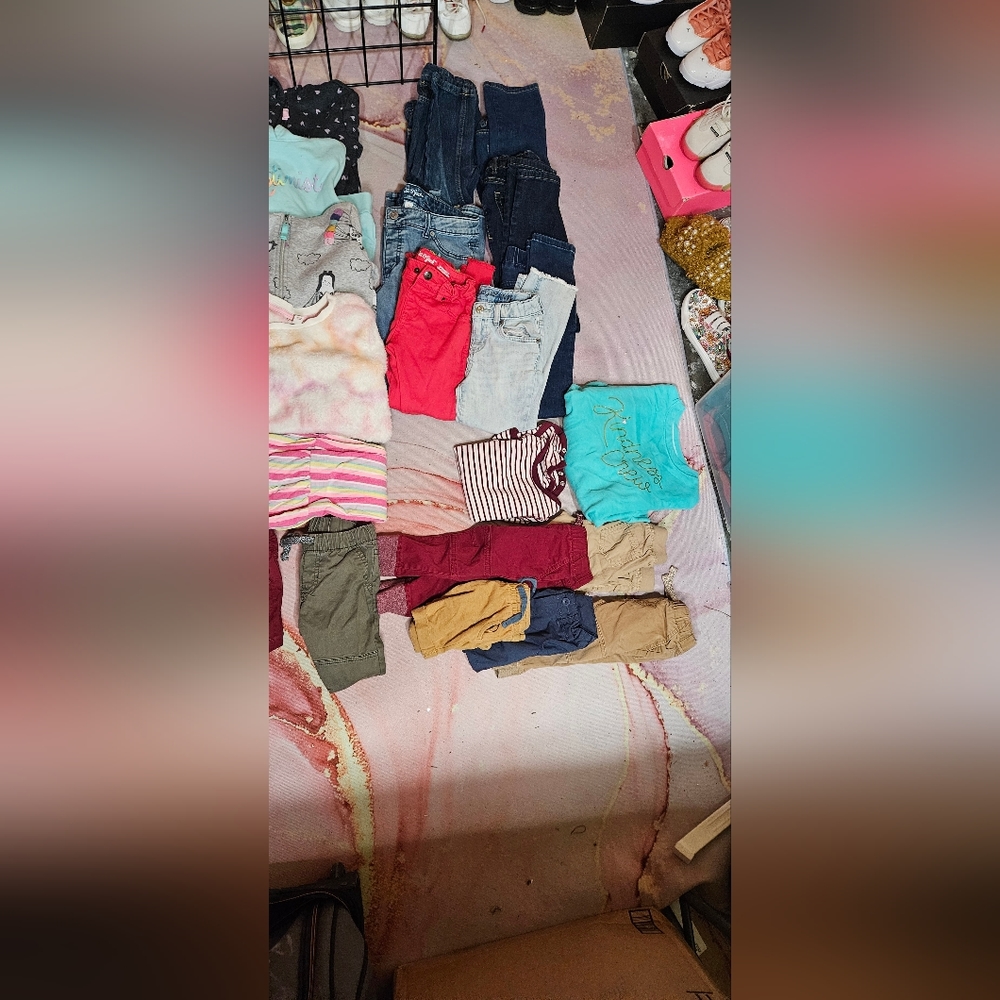 CAT & JACK KIDS CLOTHING BUNDLE